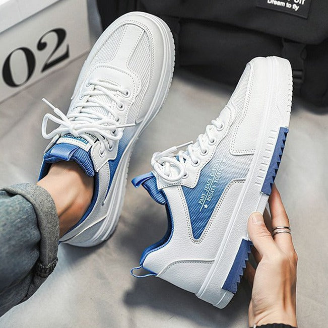 Atmungsaktive Herren-Sneaker mit Mesh-Einsätzen und Erhöhter Sohle | Ideal für alle Jahreszeiten