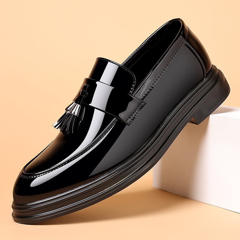 Herrenschuhe aus Kunstleder in Übergrößen mit Weicher Gummisohle | Ideal für alle Jahreszeiten
