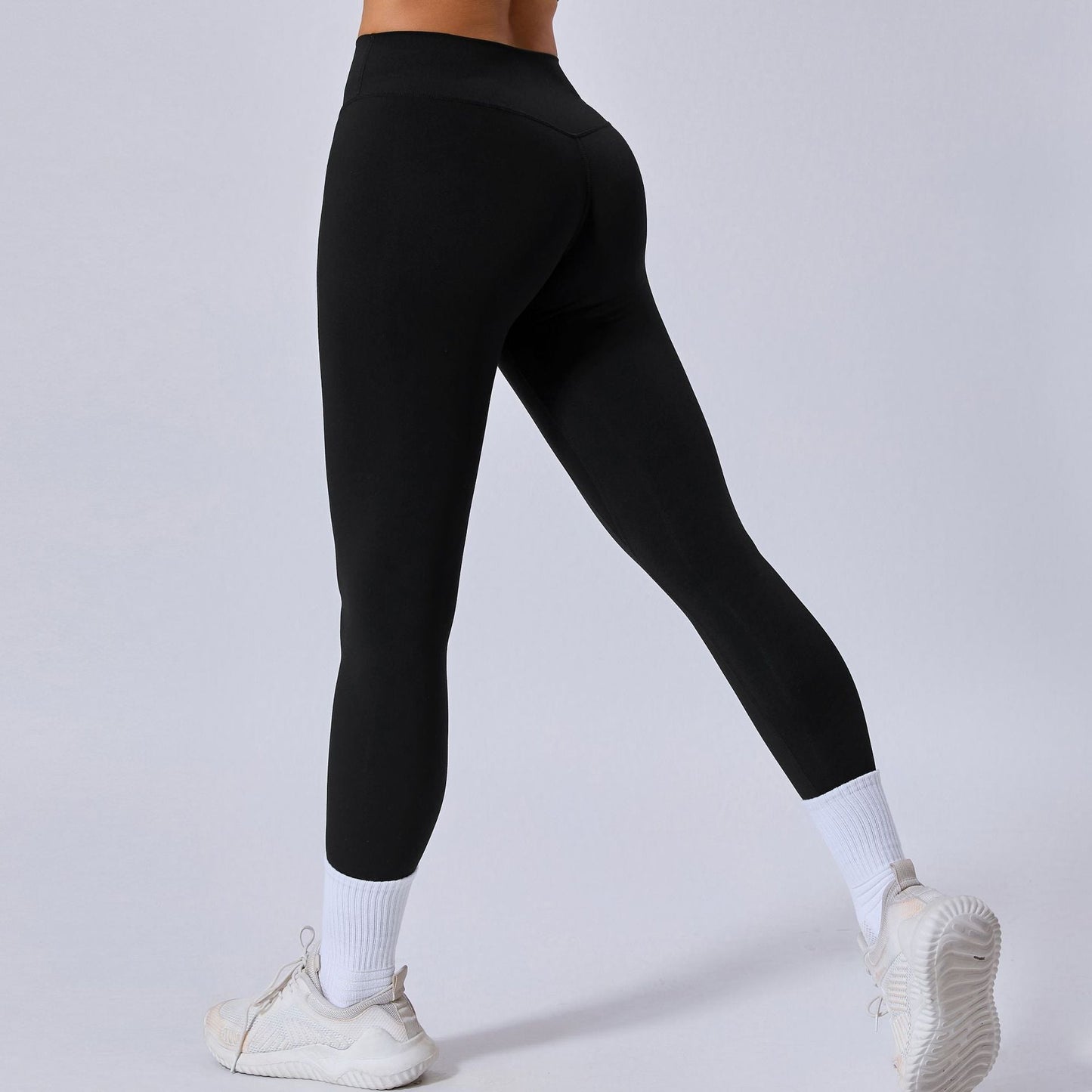 Schnelltrocknende High-Waist Fitness-Leggings | Ideal für alle Jahreszeiten