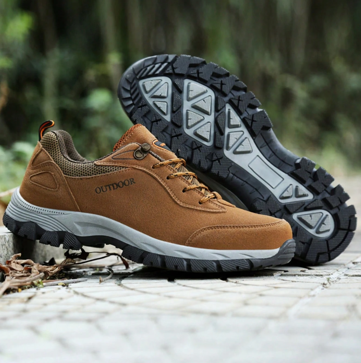 Herren Komfort-Walkingschuhe