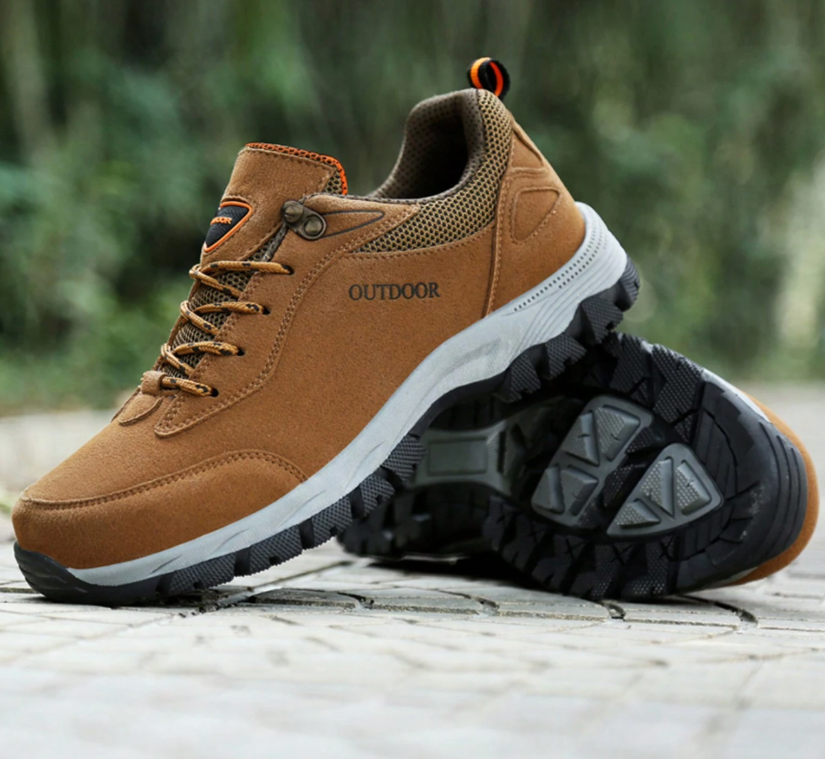 Herren Komfort-Walkingschuhe