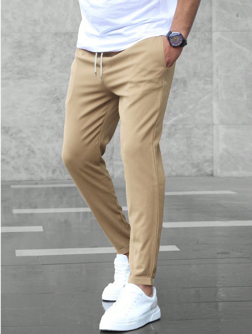 Herren Stretch-Hose mit Elastischem Bund I Ideal für alle Jahreszeiten