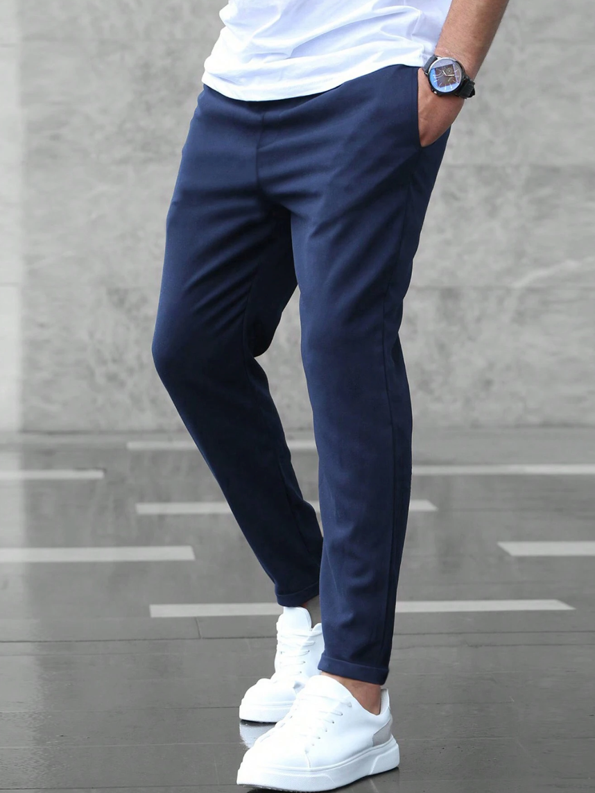 Herren Stretch-Hose mit Elastischem Bund I Ideal für alle Jahreszeiten