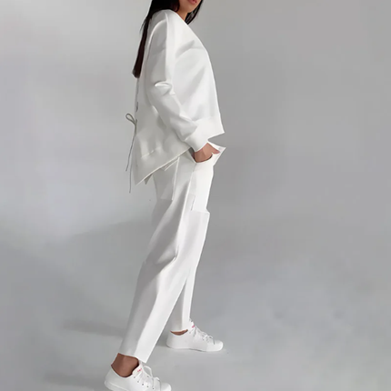Bequemes Set aus Atmungsaktivem Stoff mit Vielseitigem Design