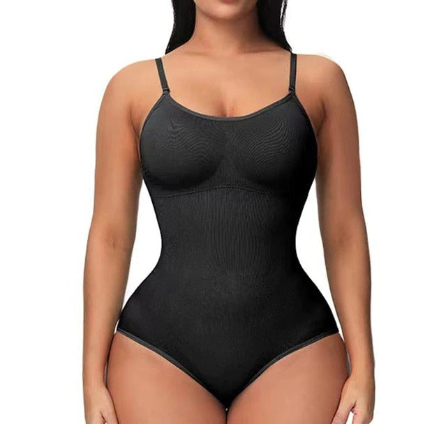 Nahtloser Shapewear-Body mit atmungsaktivem Stoff und formender Passform