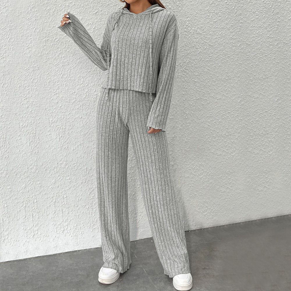 Zweiteiliges Polyester Set mit Kapuze | Ideal für Herbst und Winter