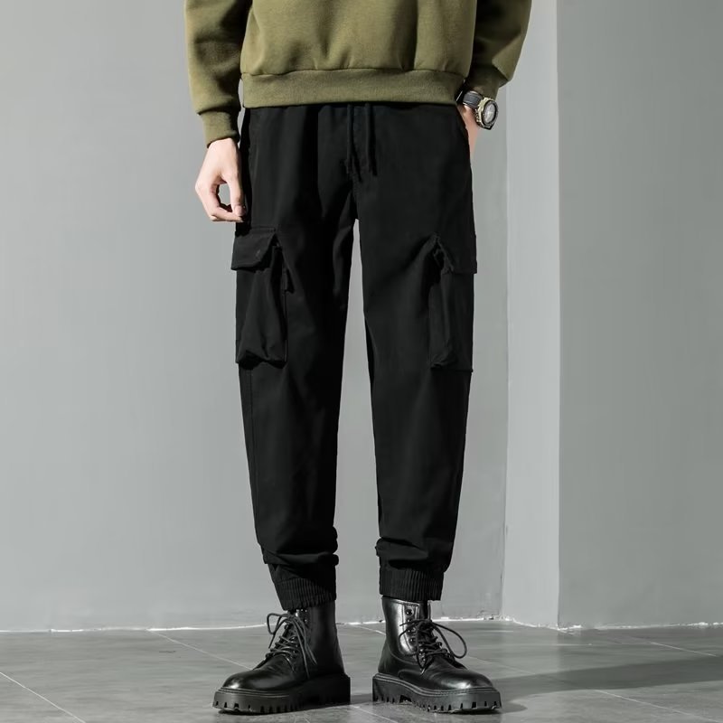 Herren Loose-Fit Gerade Jogginghosen mit Niedriger Taille I Ideal für Frühling und Herbst