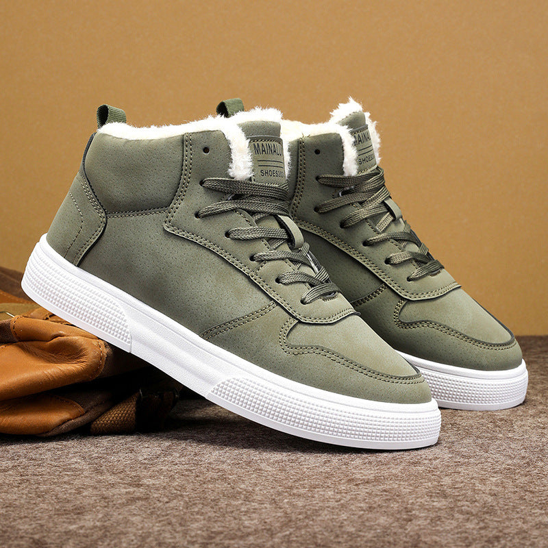 Herren High-Top Fleece-Lined Sportschuhe | Ideal für den Winter