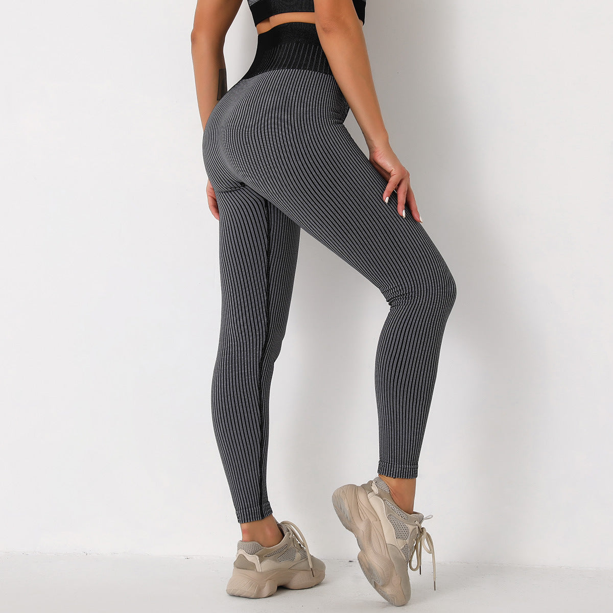 Nahtlose Leggings mit Hohem Bund für Workouts | Ideal für Alle Jahreszeiten
