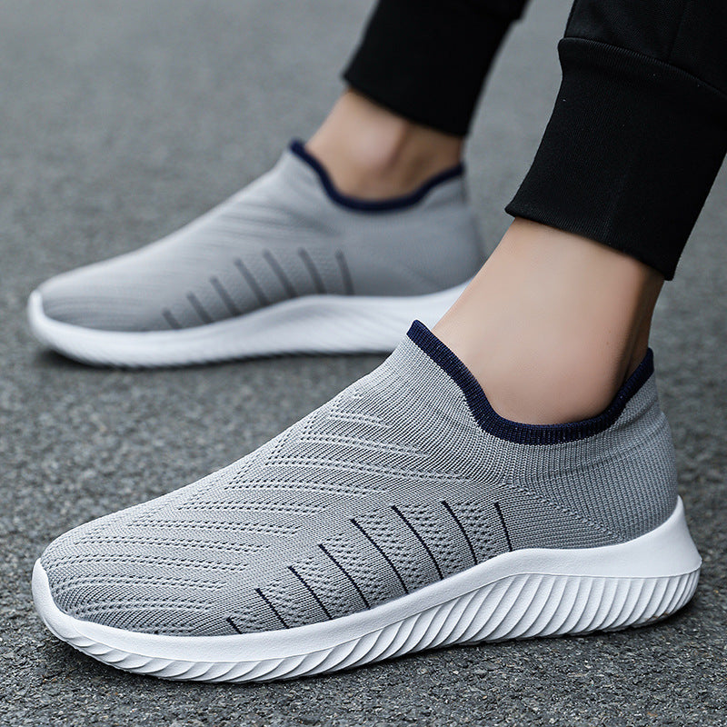 Fly-knit-Sneaker mit flacher Sohle | Ideal für alle Jahreszeiten