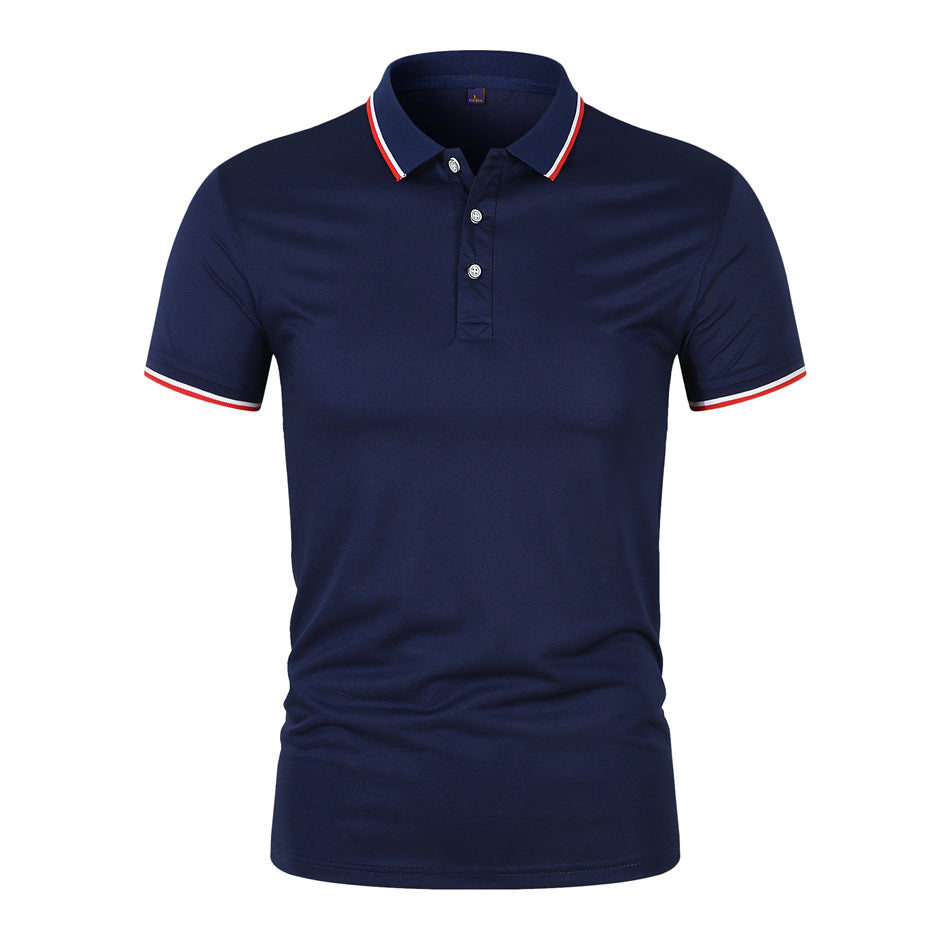 Herren Einfarbiges Kurzarm Top – Ideal für den Sommer