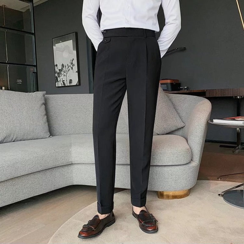 Slim-Fit Hosen mit geradem Bein | Ideal für Frühling und Herbst