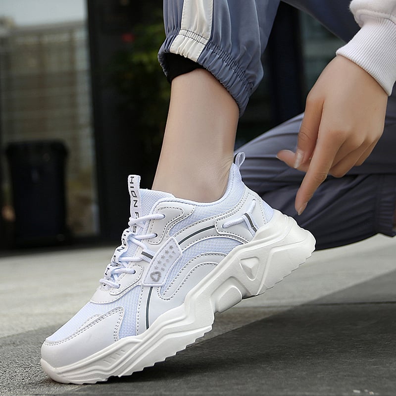 Sportschuhe aus Mesh mit Dicker Sohle | Ideal für Frühling und Sommer