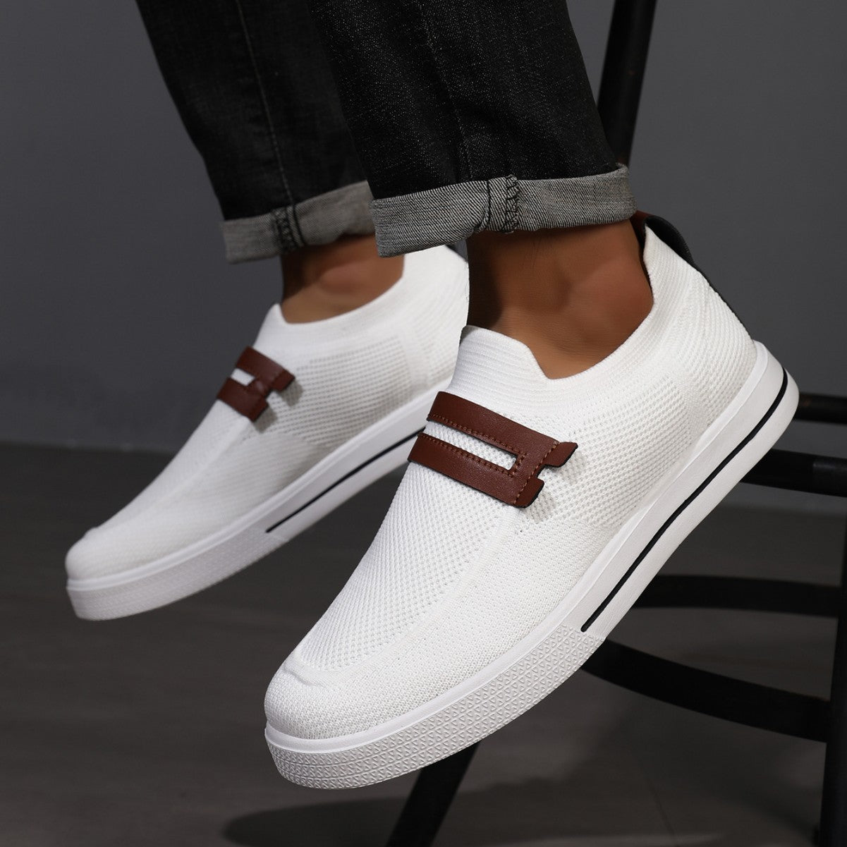 Herren Atmungsaktive Mesh Slip-On Schuhe | Ideal für den Sommer