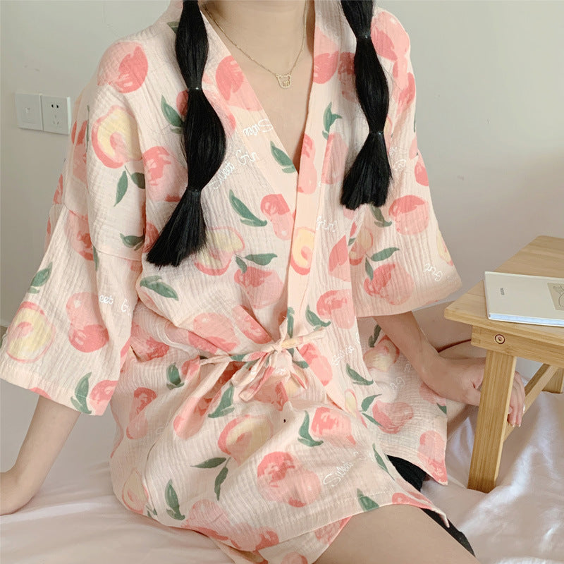 Damen Schlafanzugset aus Baumwollgarn | Ideal für Zuhause und Schlaf