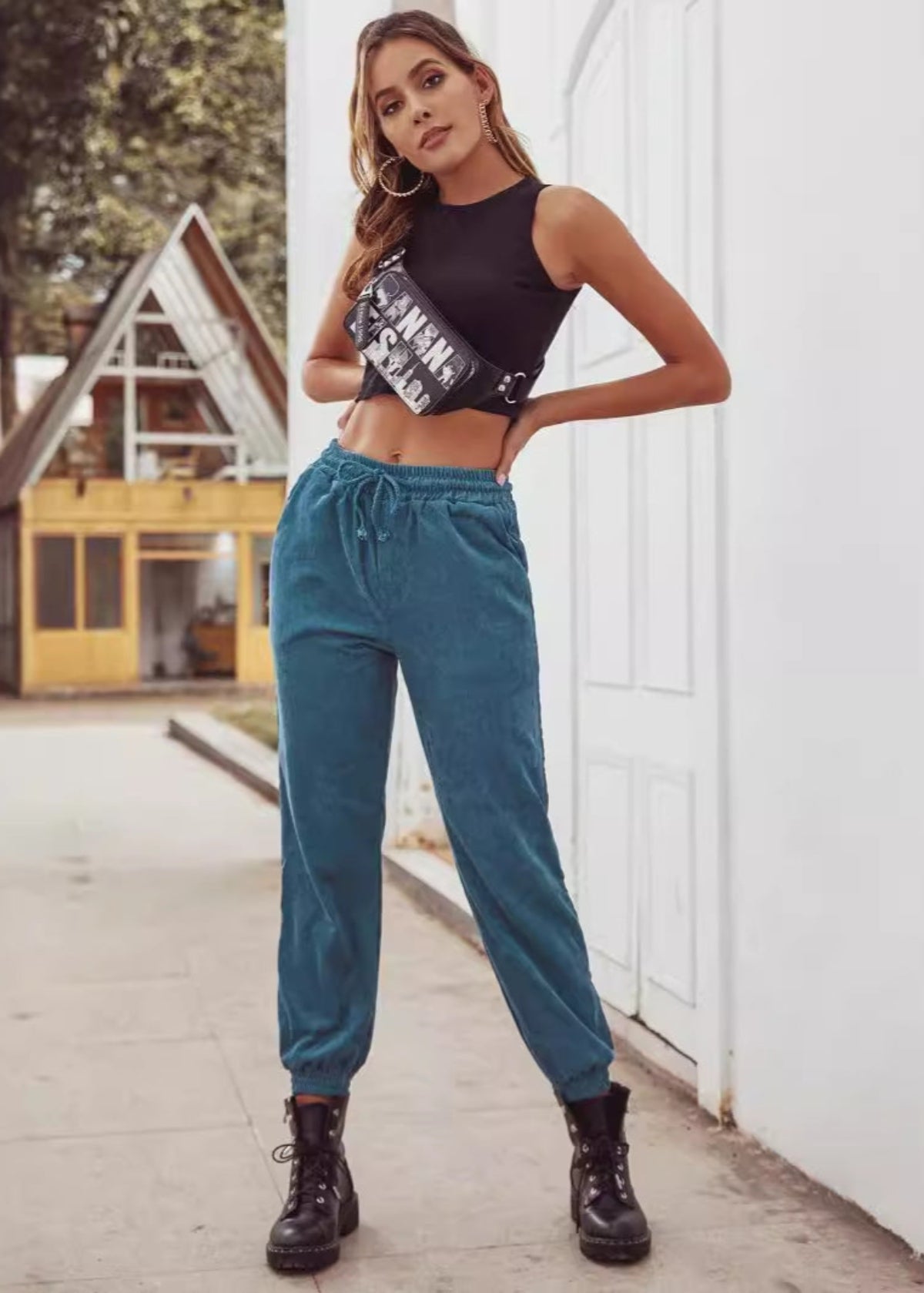 Cordhose mit geradem Bein I Ideal für Herbst und Winter