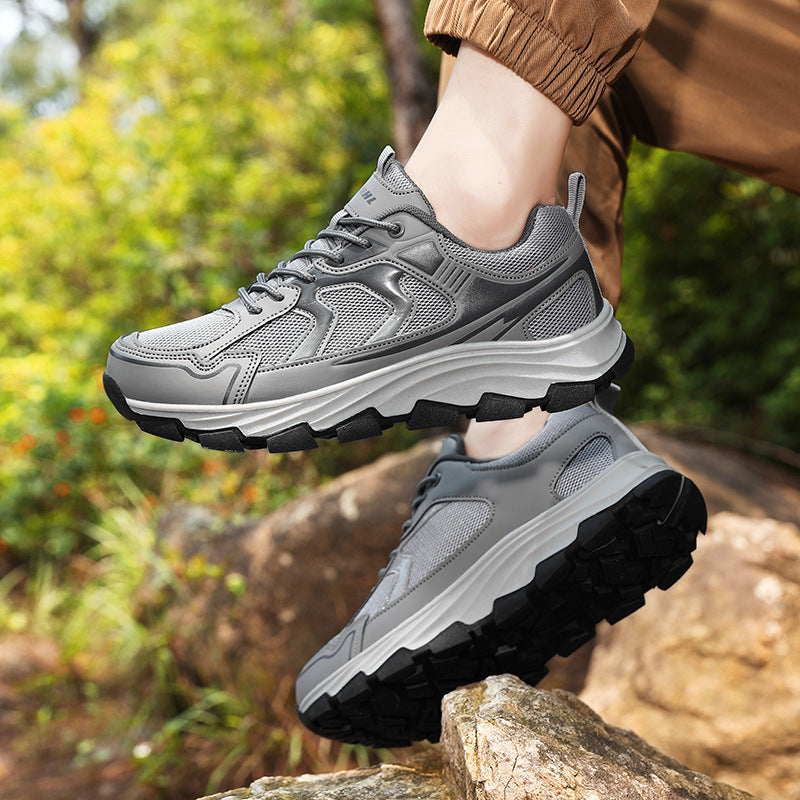 Herren Outdoor Off-Road Wanderschuhe mit Gummisohle | Ideal für Alle Jahreszeiten