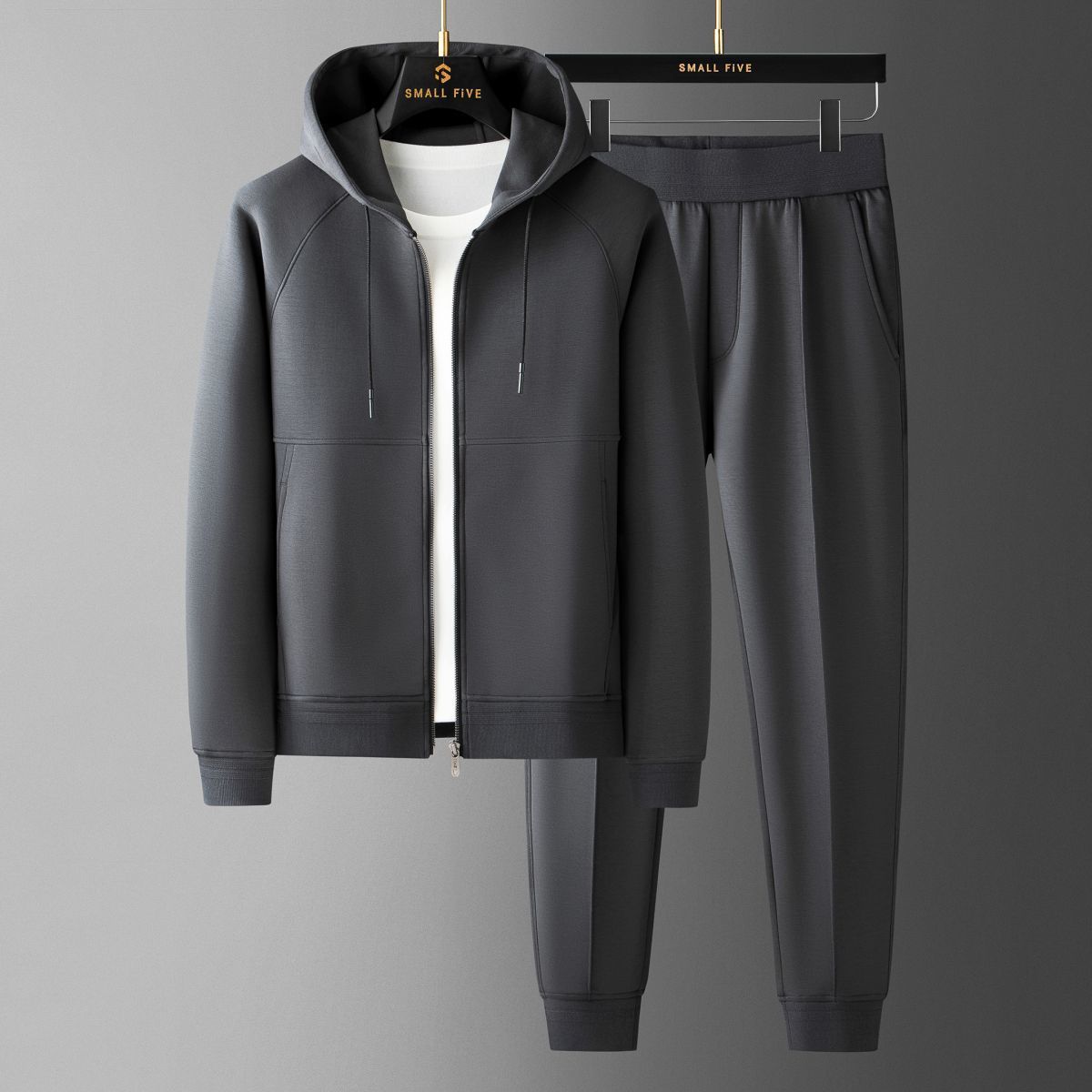 Leicht Luxuriöses High-End Cardigan Pullover Zweiteiliges Set Ideal für Herbst und Winter