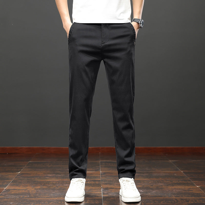 Herren Slim-Fit Gerade Hosen Ideal für Alle Jahreszeiten