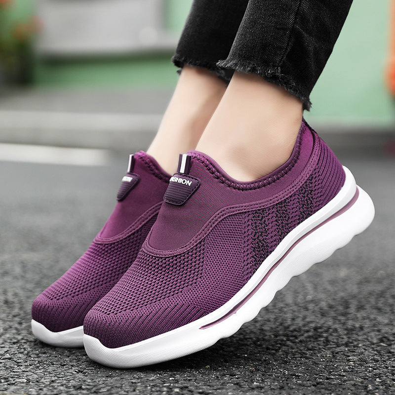 Herren Slip-On Stoffschuhe mit Weicher Rutschfester Sohle | Ideal für den Frühling