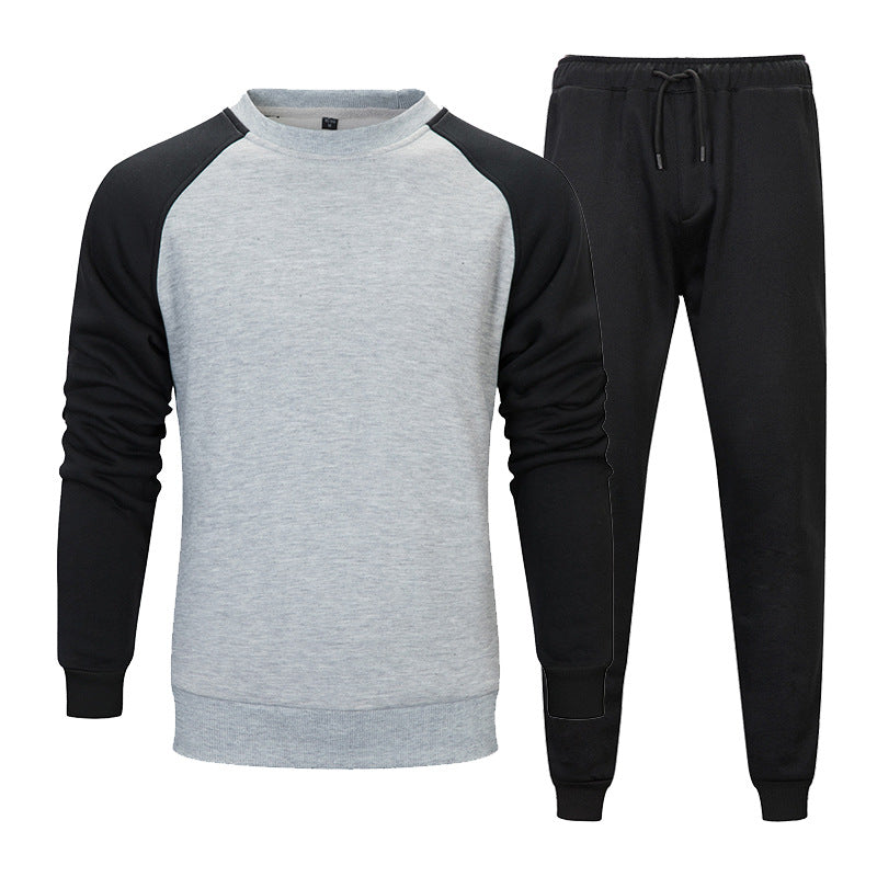 Zweiteiliges Sport-Sweater-Set für Herren – Ideal für Herbst und Winter