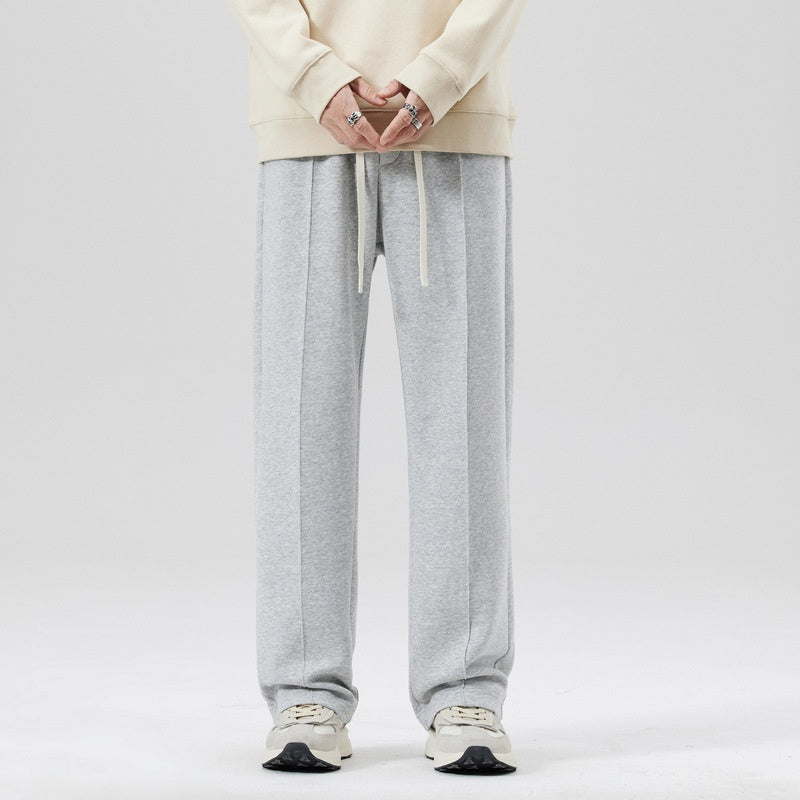 Herren Gerade Sweatpants mit Kordelzugbund I Ideal für Winter
