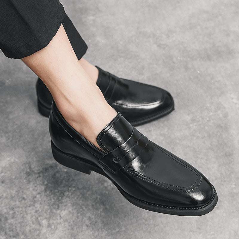 Leder Schuhe in Übergröße mit Stoßdämpfung und Gummisohle | Ideal für alle Jahreszeiten