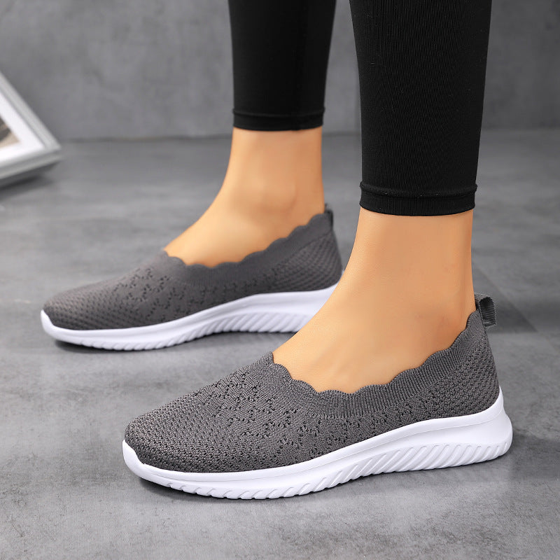 Niedrig geschnittene atmungsaktive Mesh-Laufschuhe | Ideal für den Frühling