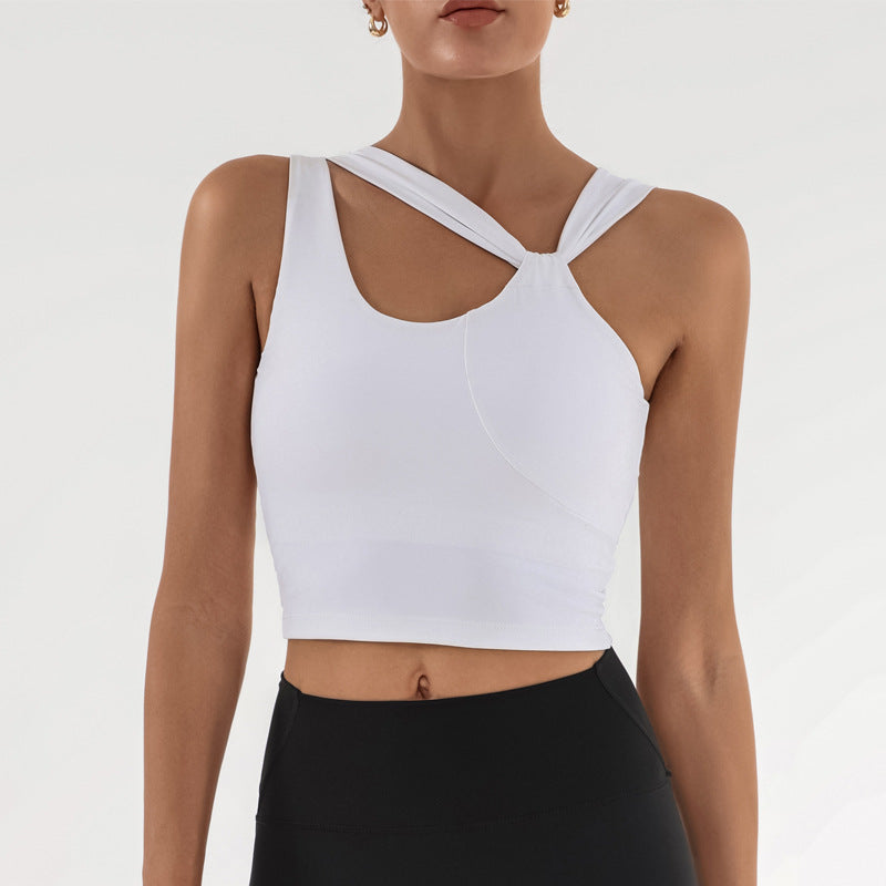 Atmungsaktive Nylon-Spandex Yoga Weste | Ideal für Sommer