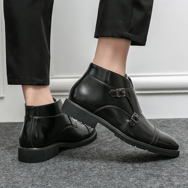 High-Top Spitzleder Outdoor Boots | Ideal für alle Jahreszeiten