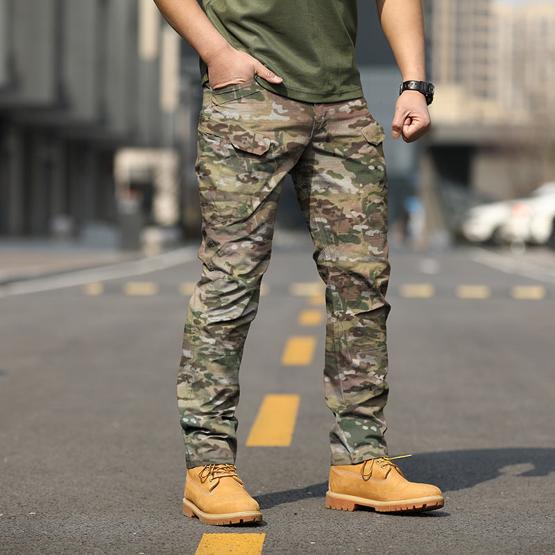 Herren Multifunktions-Taktische Hose mit Wasserdichtem Stoff I Ideal für Alle Jahreszeiten