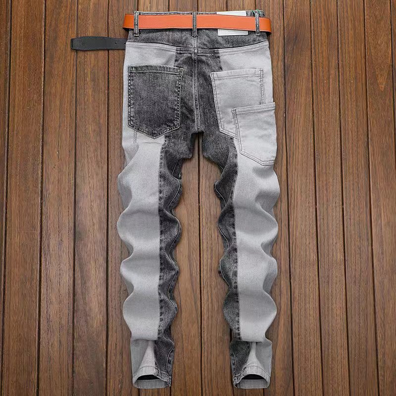 Herren Slim Fit Skinny Elastische Verkürzte Jeans I Ideal für Frühling und Sommer