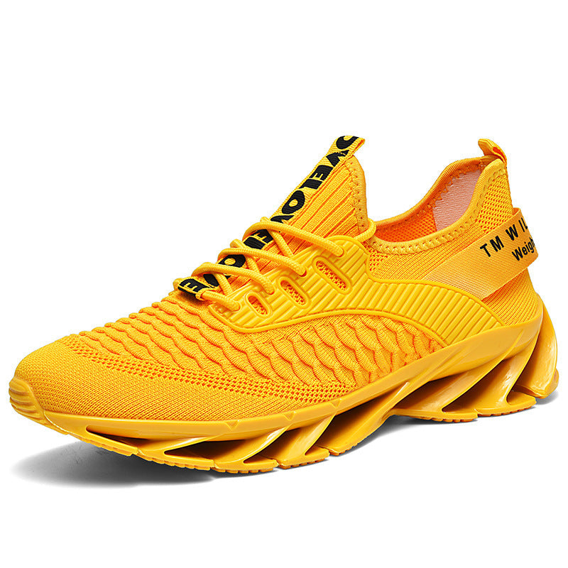 Herren Blade Sole Atmungsaktive Mesh Sneakers mit Gummisohle Ideal für alle Jahreszeiten
