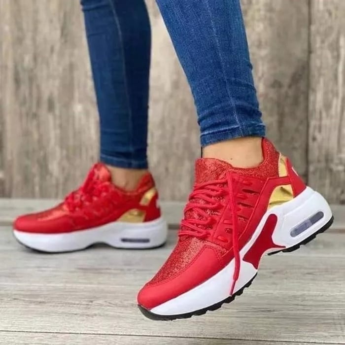 Damen Komfortschuhe mit Weichem Futter Ideal für Alle Jahreszeiten