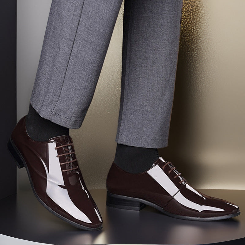 Schnürsenkel Plus-Size PU-Lederschuhe Ideal für Alle Jahreszeiten