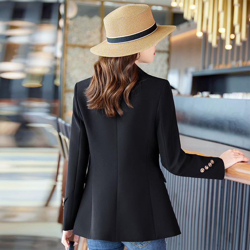 Tailliertes Blazerjackett mit Taschen für Damen | Ideal für Frühling und Herbst