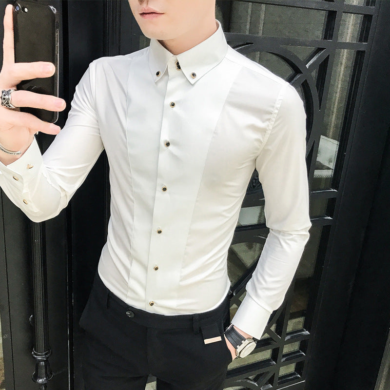 Langarm-Shirt in Uni-Farbe Ideal für Alle Jahreszeiten