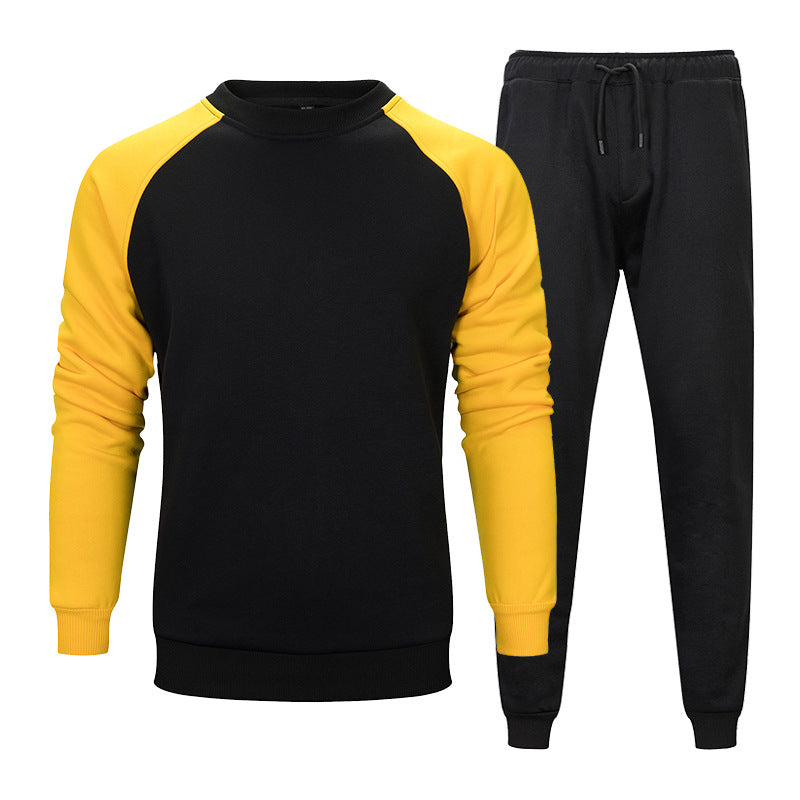 Zweiteiliges Sport-Sweater-Set für Herren – Ideal für Herbst und Winter
