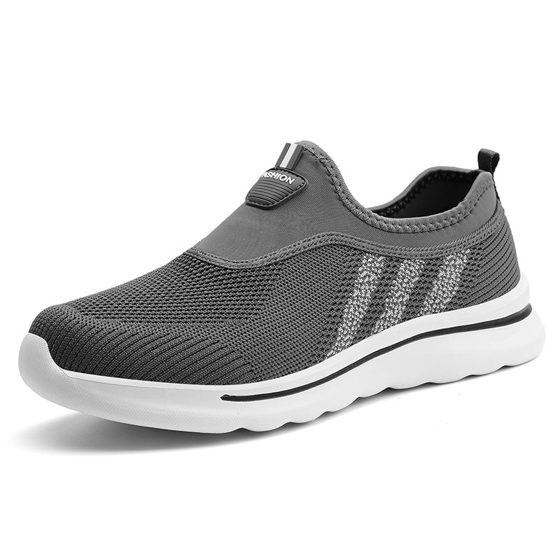 Herren Slip-On Stoffschuhe mit Weicher Rutschfester Sohle | Ideal für den Frühling