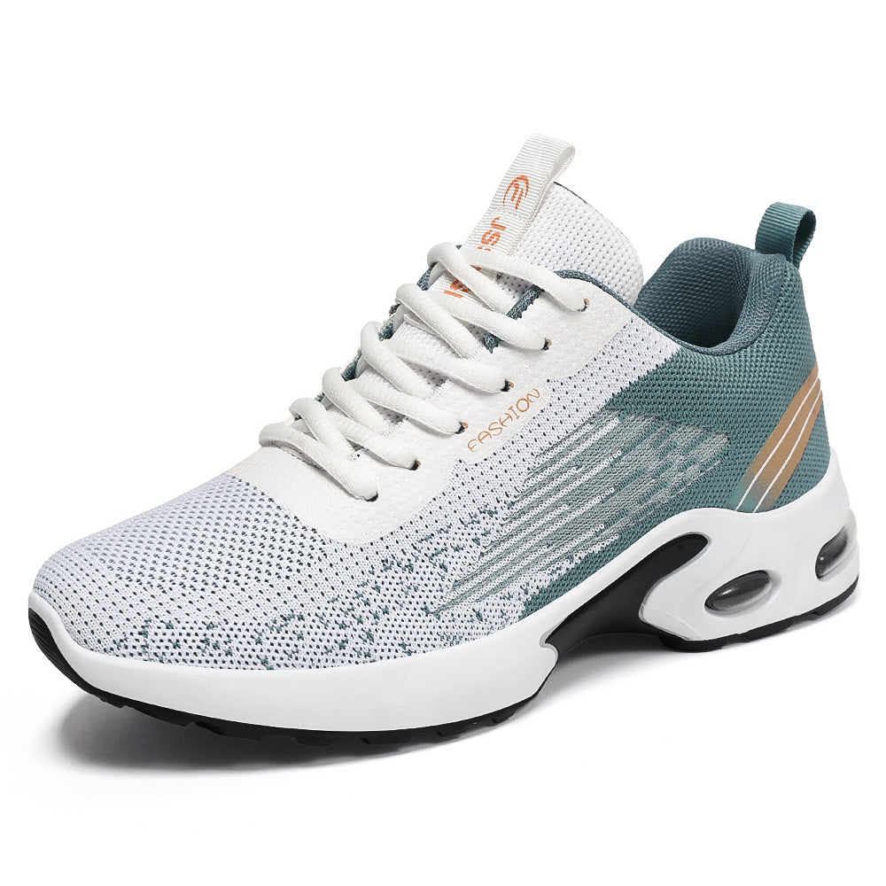 Atmungsaktive Air Cushion Sneakers mit Gewebtem Obermaterial | Ideal für Frühling & Herbst