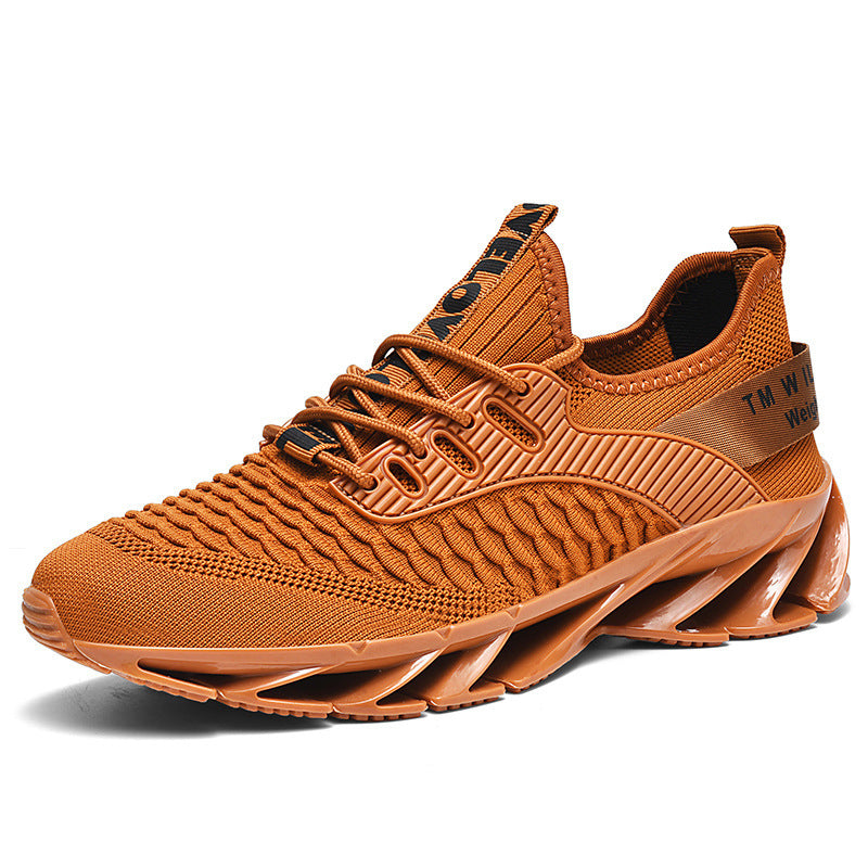 Herren Blade Sole Atmungsaktive Mesh Sneakers mit Gummisohle Ideal für alle Jahreszeiten