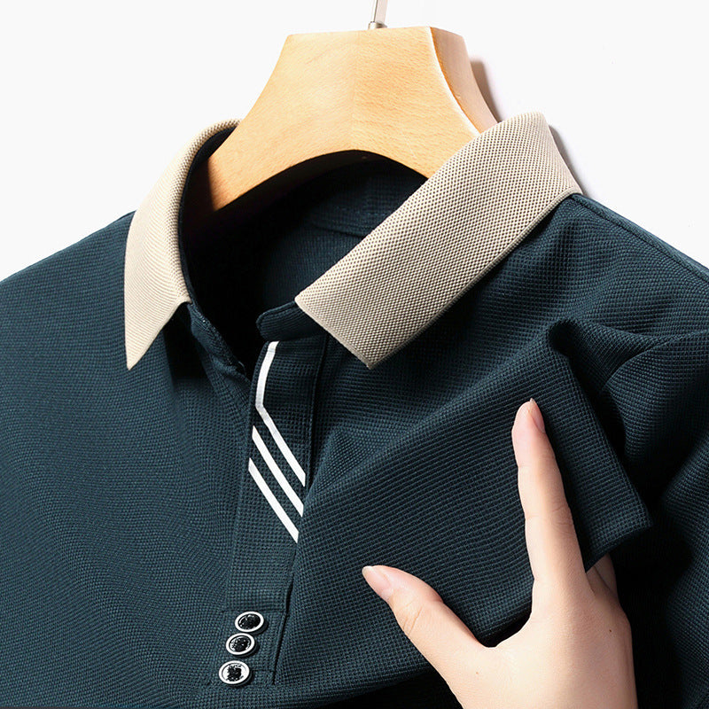 Herren Leichtes Kurzarm-Pullover-T-Shirt Ideal für den Sommer