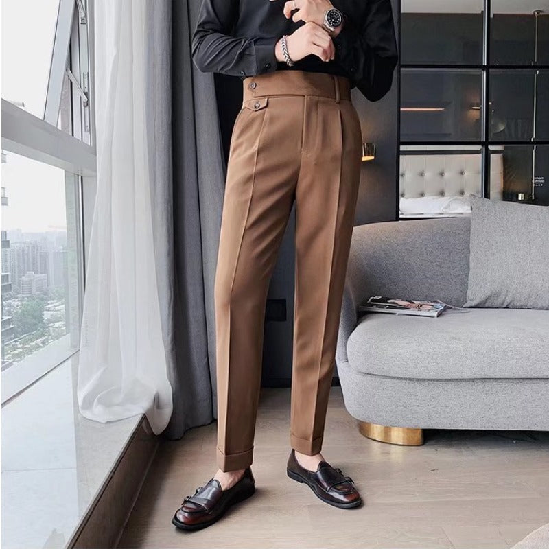 Slim-Fit Hosen mit geradem Bein | Ideal für Frühling und Herbst