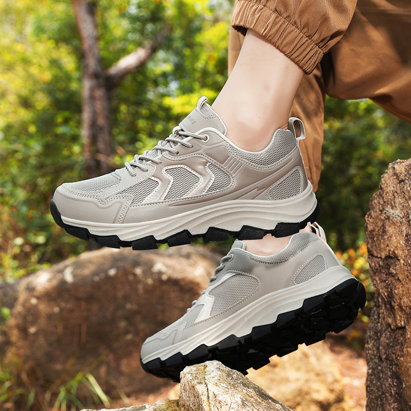 Herren Outdoor Off-Road Wanderschuhe mit Gummisohle | Ideal für Alle Jahreszeiten