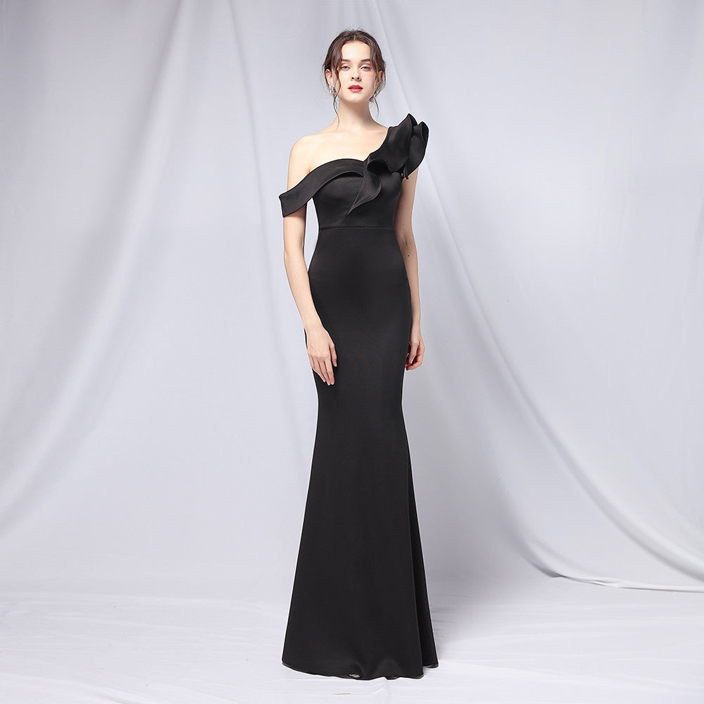 Elegantes Abendkleid mit Fischschwanz | Ideal für Herbst und Winter