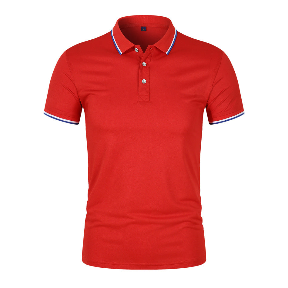 Herren Einfarbiges Kurzarm Top – Ideal für den Sommer