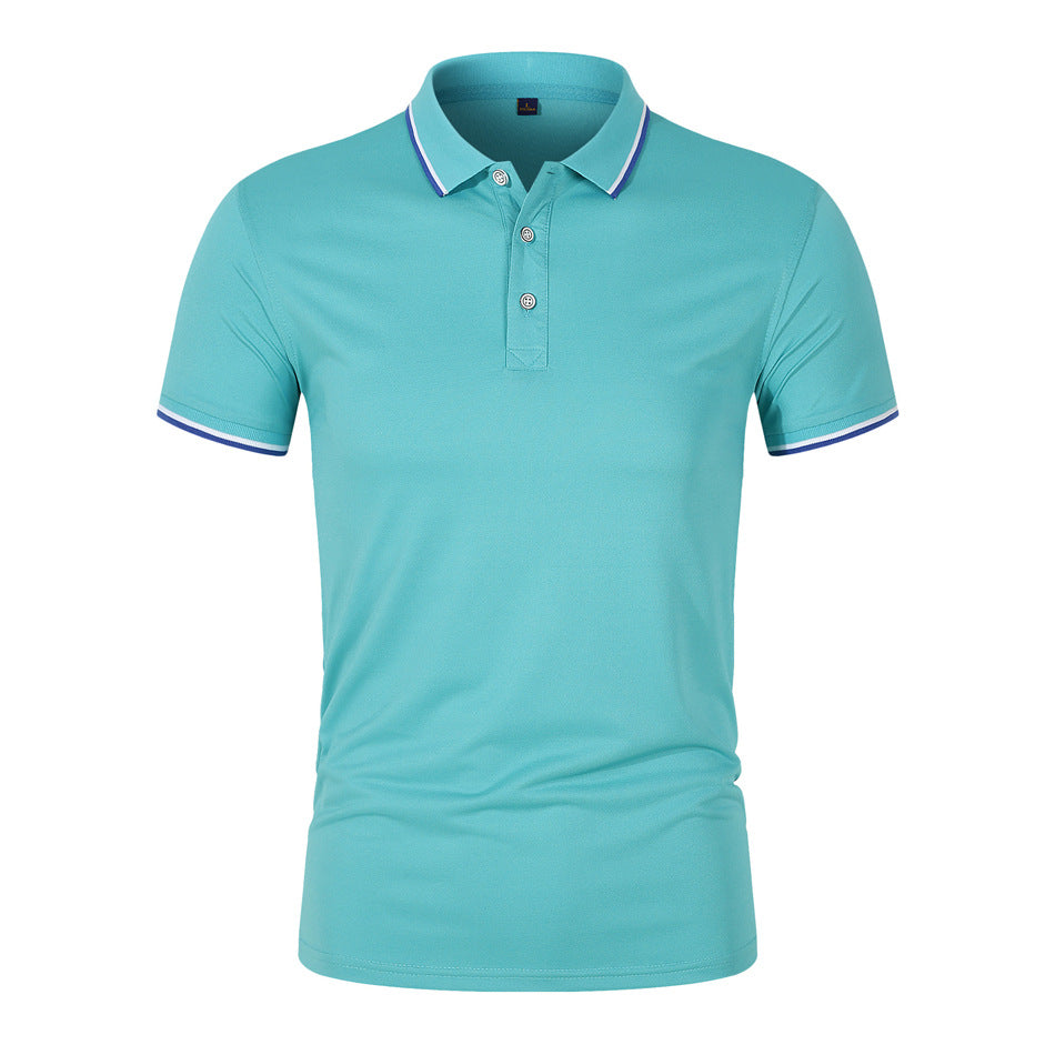Herren Einfarbiges Kurzarm Top – Ideal für den Sommer