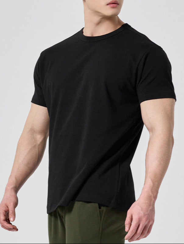Herren Sportliches Rundhals Kurzarm T-Shirt – Ideal für den Sommer