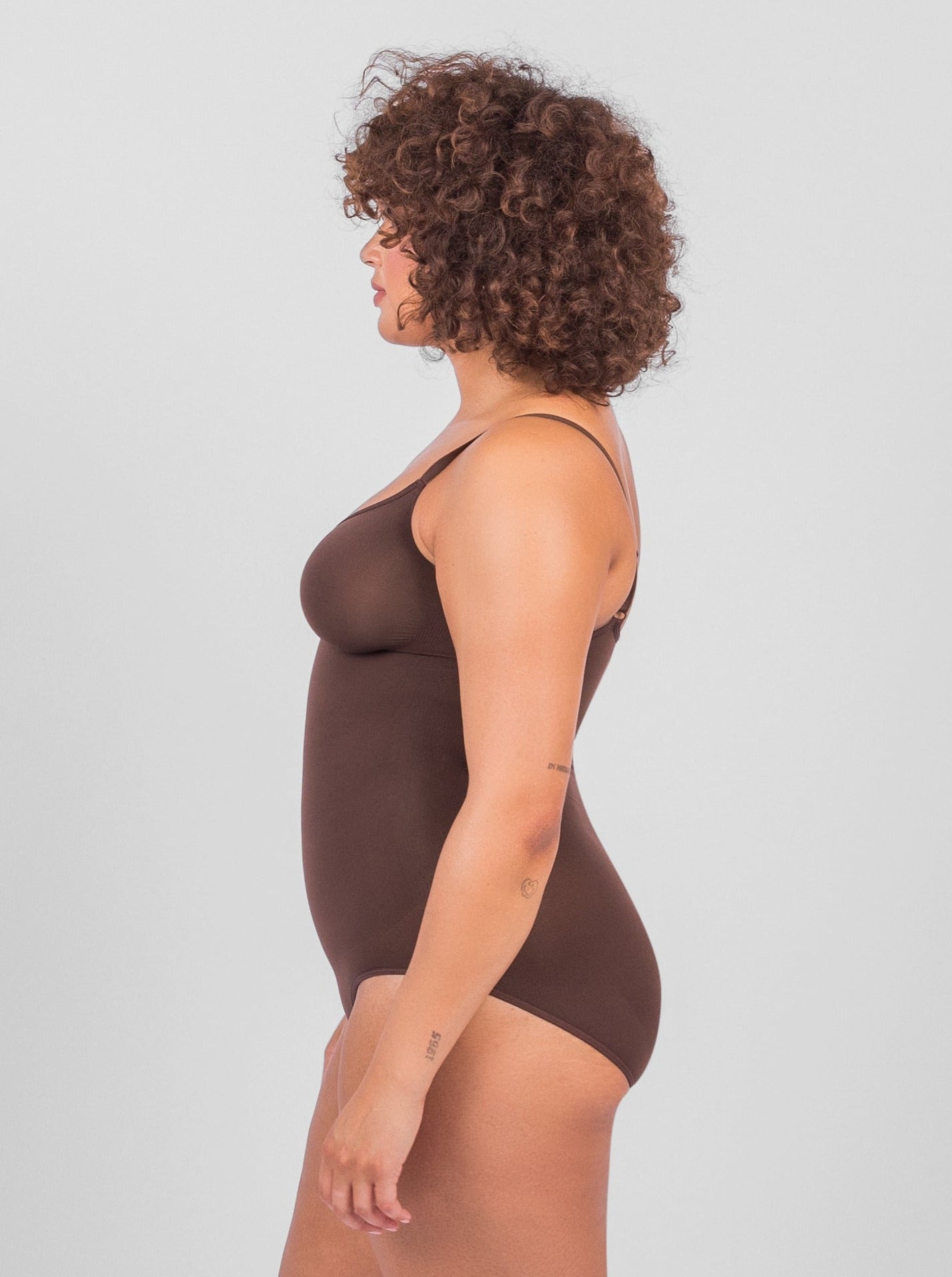 Nahtloser Shapewear-Body mit atmungsaktivem Stoff und formender Passform