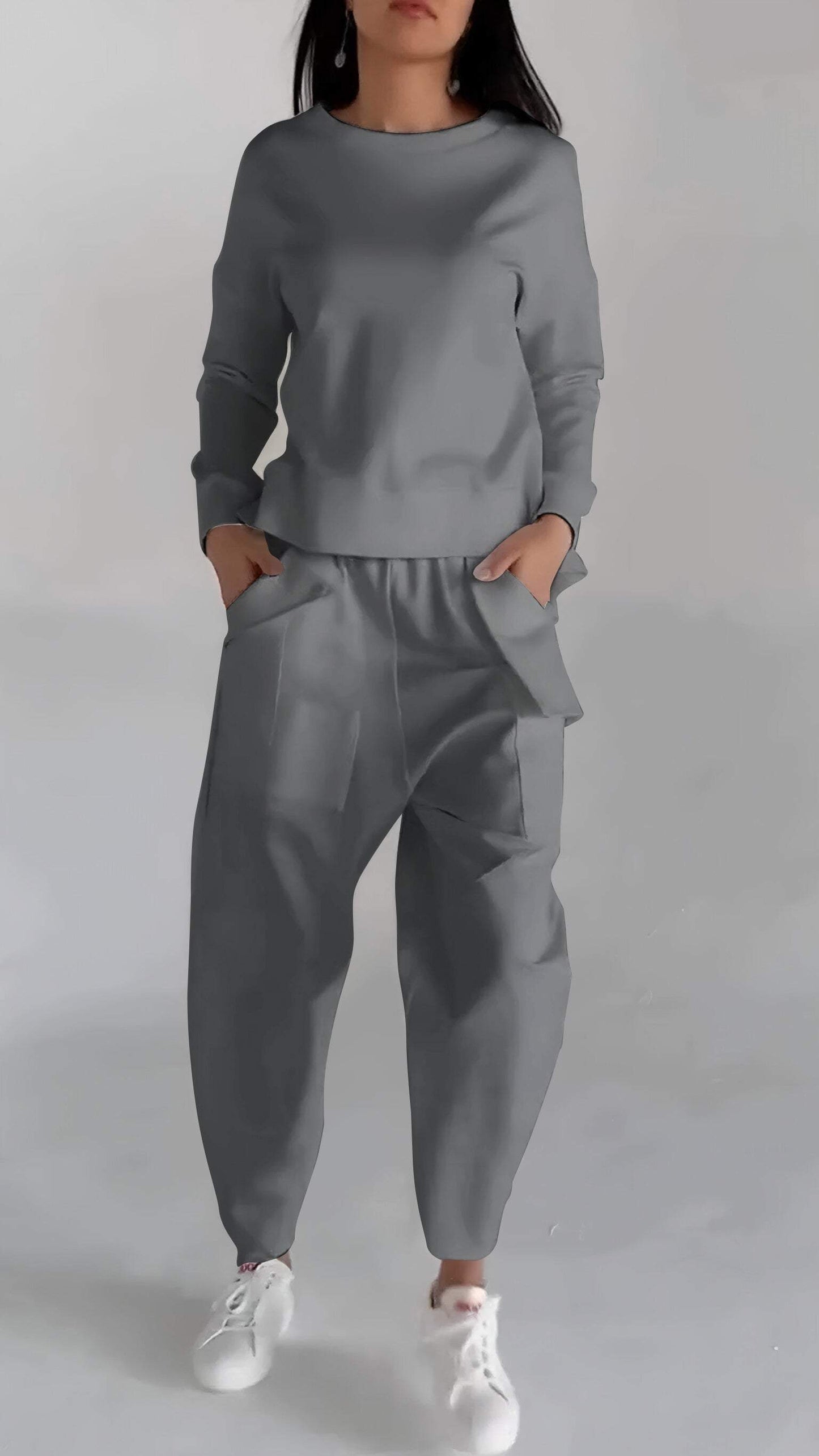 Bequemes Set aus Atmungsaktivem Stoff mit Vielseitigem Design